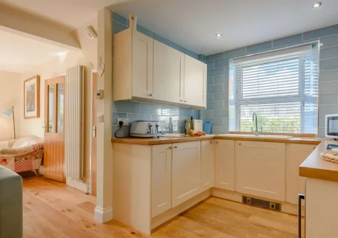 The kitchen at 1 Clareston Road, Tenby