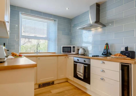 The kitchen at 1 Clareston Road, Tenby