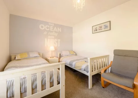 Bedroom #3 at 1 Clareston Road, Tenby