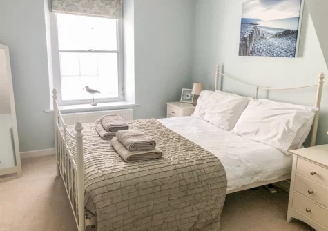 Bedroom #2 at 1 Quay Hill, Tenby