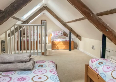 Bedroom #2 at 1 Quay Hill, Tenby