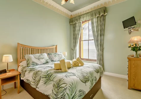 Bedroom #1 at 1 St Agatha's, Tenby