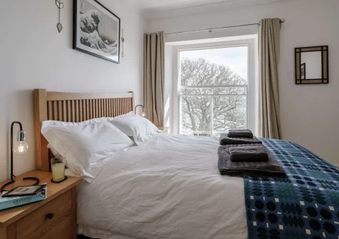 Bedroom #1 at 10 Richmond House, Tenby