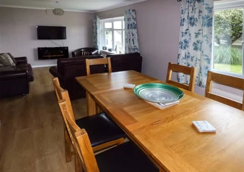 The dining area at 10 St. Nicholas Crescent, Penally