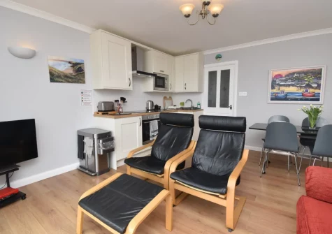 The living area at 10 Strandways Court, Saundersfoot