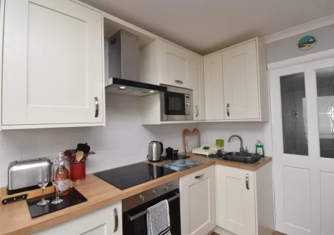 The kitchen at 10 Strandways Court, Saundersfoot