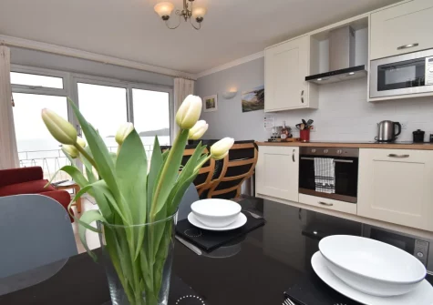 The kitchen & dining area at 10 Strandways Court, Saundersfoot