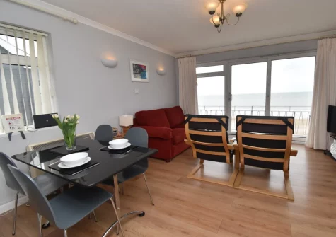 The dining area at 10 Strandways Court, Saundersfoot