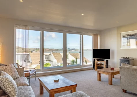 The living room at 11 Captains Walk, Saundersfoot