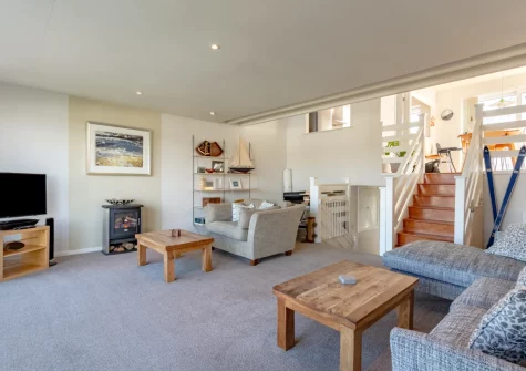 The living room at 11 Captains Walk, Saundersfoot
