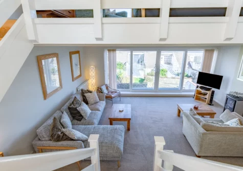 The living room at 11 Captains Walk, Saundersfoot