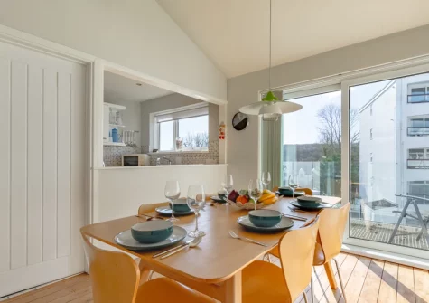 The dining area at 11 Captains Walk, Saundersfoot