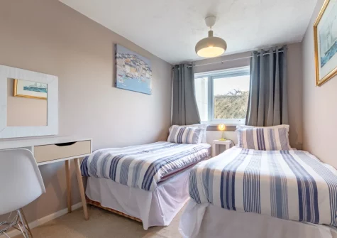 Bedroom #2 at 11 Captains Walk, Saundersfoot