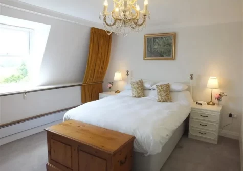 Bedroom #1 at 11 Richmond House, Tenby