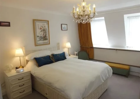 Bedroom #2 at 11 Richmond House, Tenby