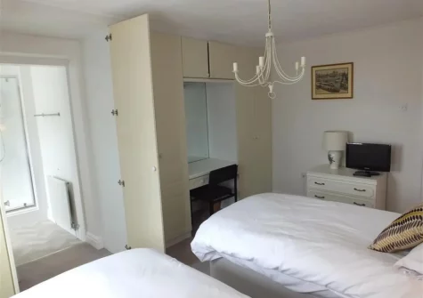 Bedroom #3 at 11 Richmond House, Tenby