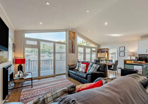 The living area at 18 Heritage Park, Stepaside