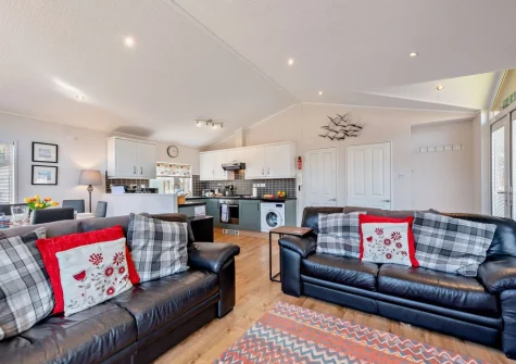 The living area at 18 Heritage Park, Stepaside