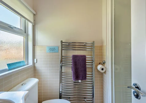 Bedroom #1 en-suite shower room at 18 Heritage Park, Stepaside