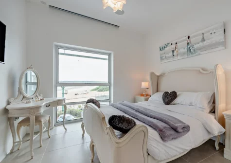 Bedroom #1 at 19 Waters Edge, Tenby