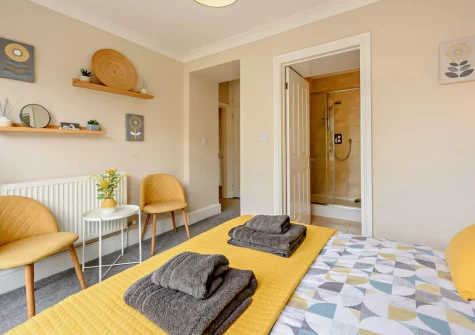 Bedroom #1 at 2 Caldey View, Tenby