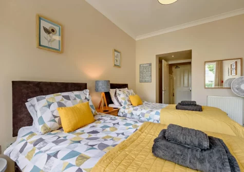 Bedroom #2 at 2 Caldey View, Tenby