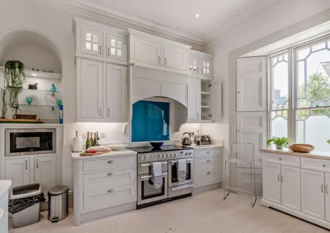 The kitchen at 2 Lexden Terrace, Tenby