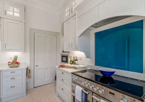The kitchen at 2 Lexden Terrace, Tenby