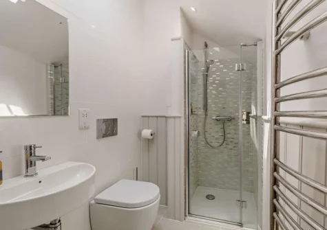 Bedroom #5 en-suite at 2 Lexden Terrace, Tenby