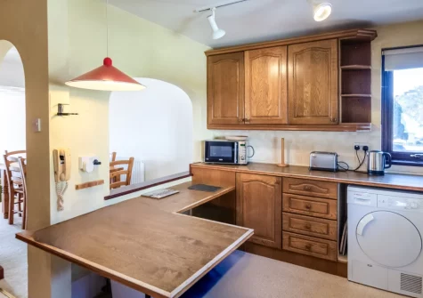 The kitchen at 2 Mariners Reach, Saundersfoot