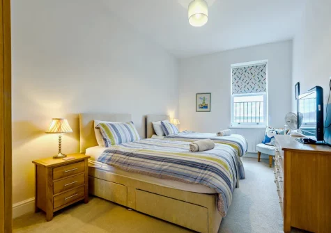 Bedroom #2 at 2 Newbridge House, Tenby