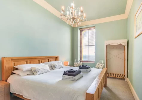 Bedroom #1 at 2 St Agathas, Tenby