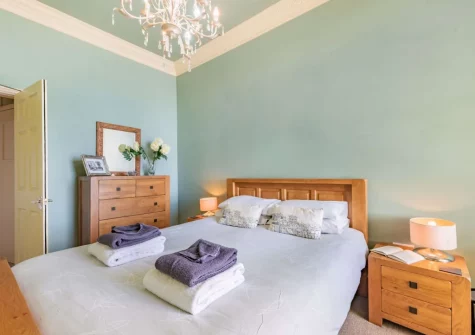 Bedroom #1 at 2 St Agathas, Tenby
