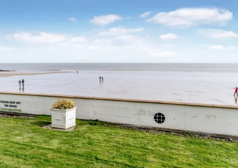 The view from the sunny terrace & alfresco dining area at 2 Strandways, Saundersfoot