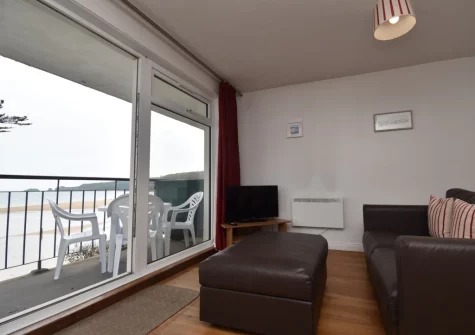 The living area at 22 Beach Court, Saundersfoot