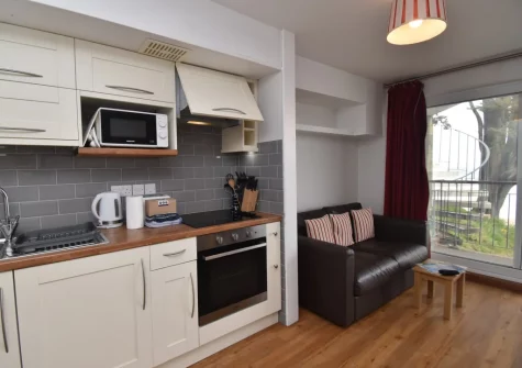 The kitchen at 22 Beach Court, Saundersfoot