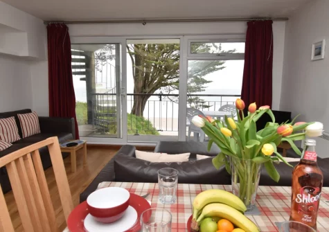 The dining area at 22 Beach Court, Saundersfoot