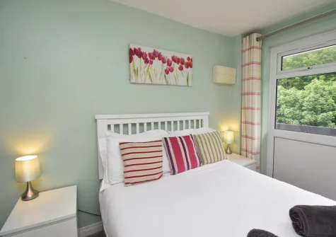 The bedroom at 22 Beach Court, Saundersfoot