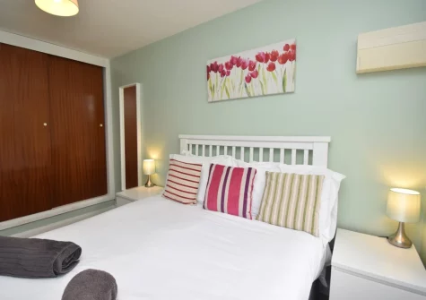 The bedroom at 22 Beach Court, Saundersfoot