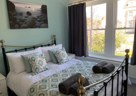 Bedroom #1 at 3 Caldey View, Tenby