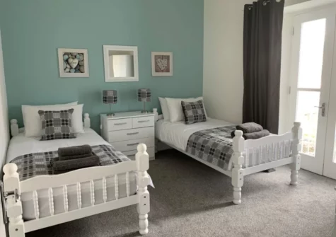 Bedroom #2 at 3 Caldey View, Tenby