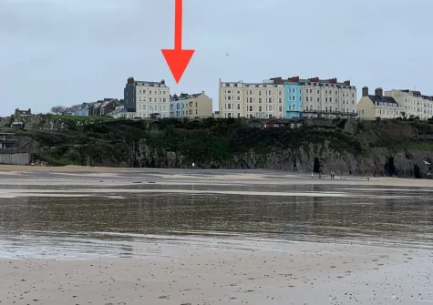 3 Caldey View is close to the gloriously sandy South Beach