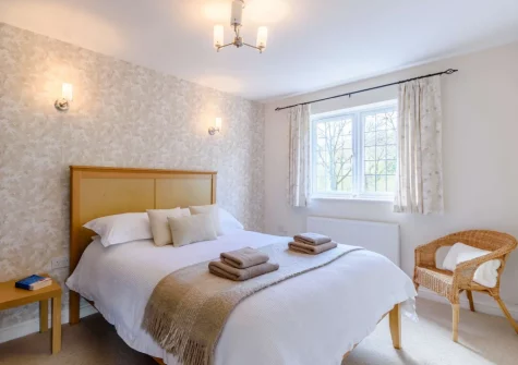 Bedroom #1 at 3 Clos Yr Ysgol, Stepaside