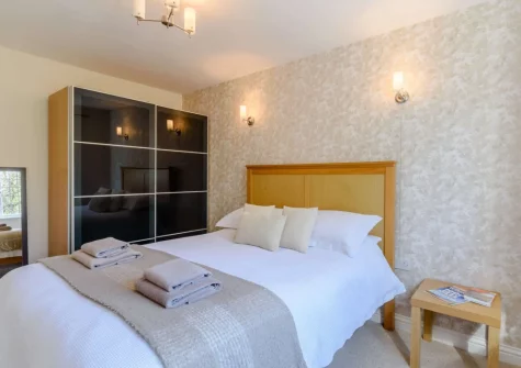 Bedroom #1 at 3 Clos Yr Ysgol, Stepaside