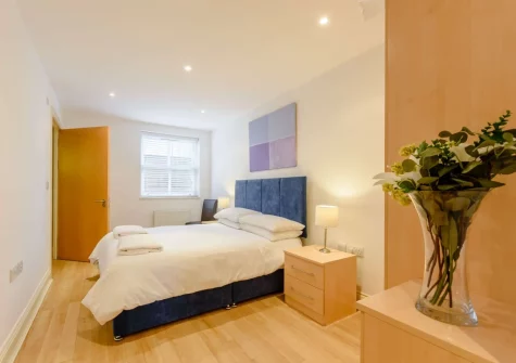Bedroom #1 at 3 Cobourg House, Tenby