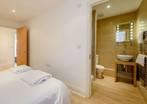 Bedroom #1 at 3 Cobourg House, Tenby