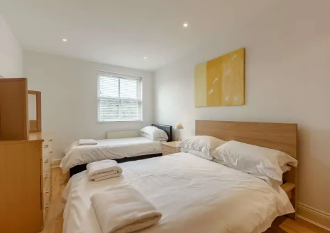 Bedroom #3 at 3 Cobourg House, Tenby