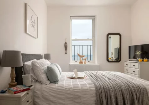 Bedroom #1 at 3 Newbridge House, Tenby