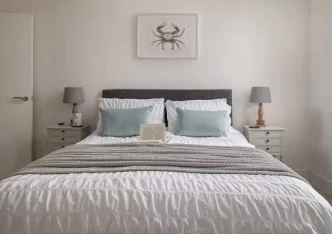 Bedroom #1 at 3 Newbridge House, Tenby