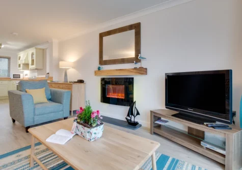The living area at 3 Strandways Court, Saundersfoot